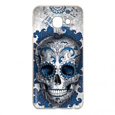 Capa para Samsung Galaxy J6 Plus Case2you - Caveira Azul